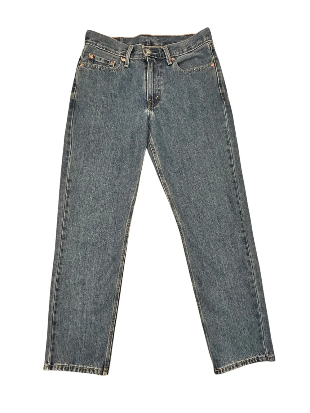 Levi’s‎ 550 Classic Men's Blue Relaxed Fit Denim Straight-Leg Jeans 30x32 Casual